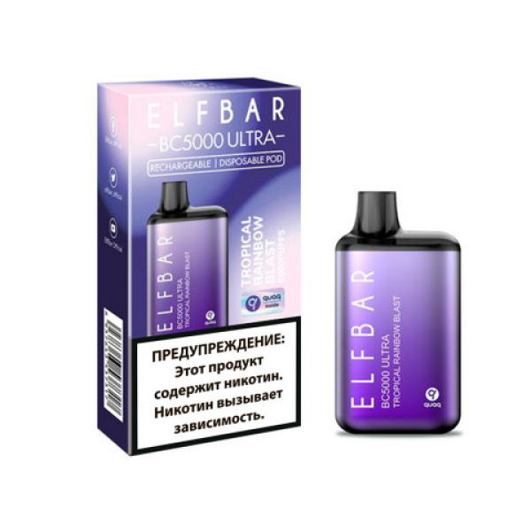 Elfbar BC5000 (Тропические фруктовые конфеты), 5000 тяг в Якутске