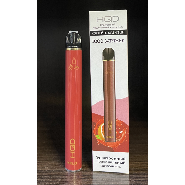 HQD melo coctail old faision (коктейль олд фэйшн) 1000 затяжек в Якутске