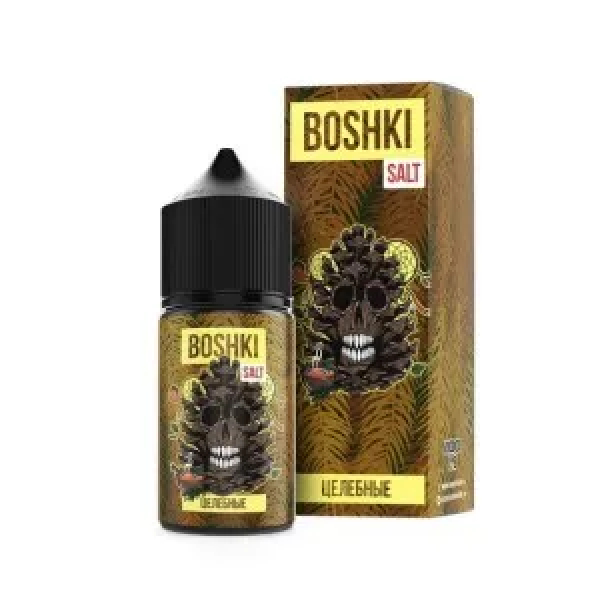 Жидкость BOSHKI Salt Целебные (Мёд трава чай хвоя) (30 мл, 20 мг/мл) в Якутске