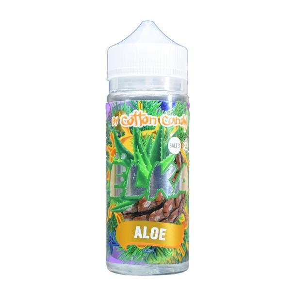 Жидкость Cotton Candy ЁLKA ALOE (Хвоя С Мятой И Алоэ) (120 мл, 0 мг/мл) в Якутске