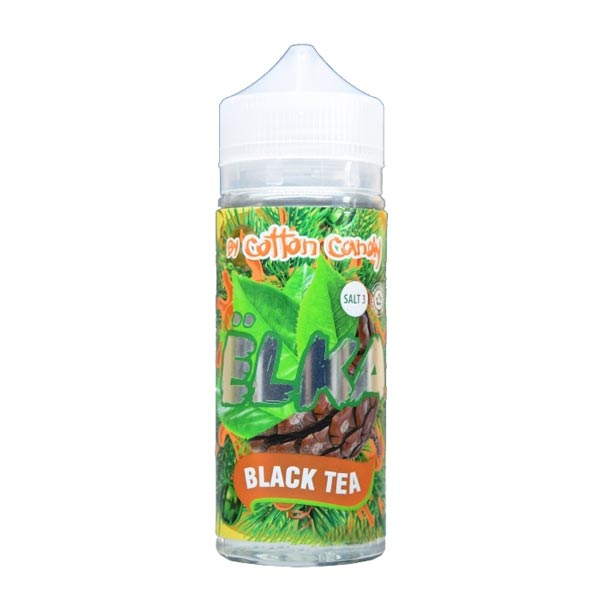 Жидкость Cotton Candy ЁLKA BLACK TEA (Хвоя С Мятой И Чёрным Чаем) (120 мл, 0 мг/мл) в Якутске