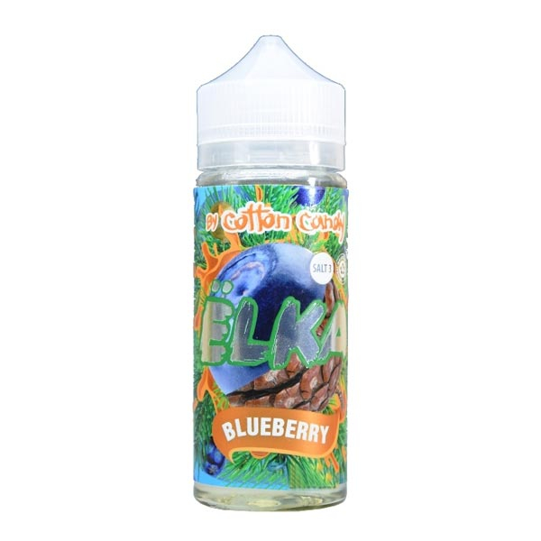 Жидкость Cotton Candy ЁLKA BLUEBERRY (Хвоя С Мятой И Черникой) (120 мл, 0 мг/мл) в Якутске