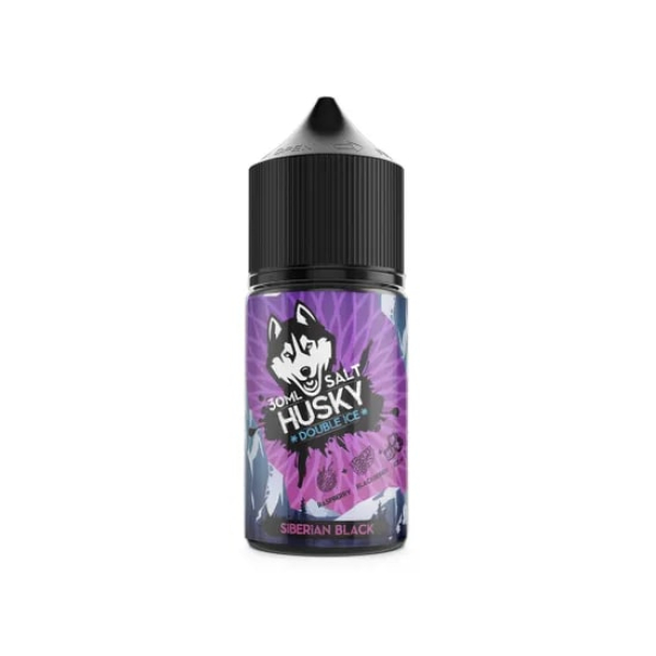 Жидкость Husky salt Double ice Siberian Black (Малина ежевика мята) (30 мл, 20 мг/мл) в Якутске