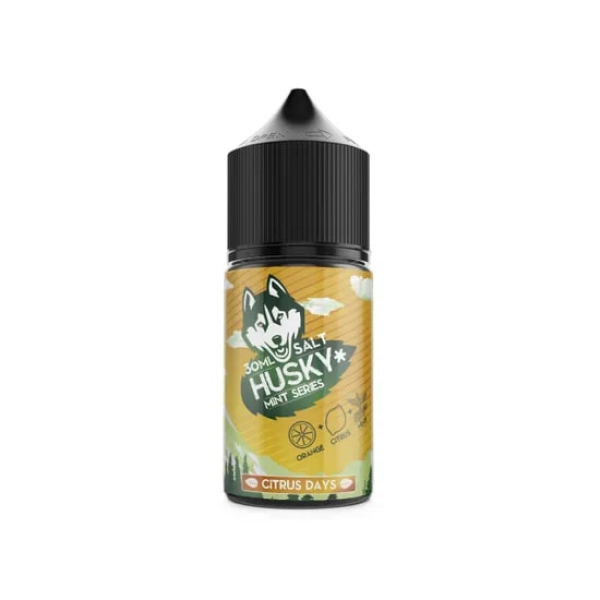 Жидкость Husky salt Mint series Citrus Days (Мороженное апельсин мята) (30 мл, 20 мг/мл) в Якутске