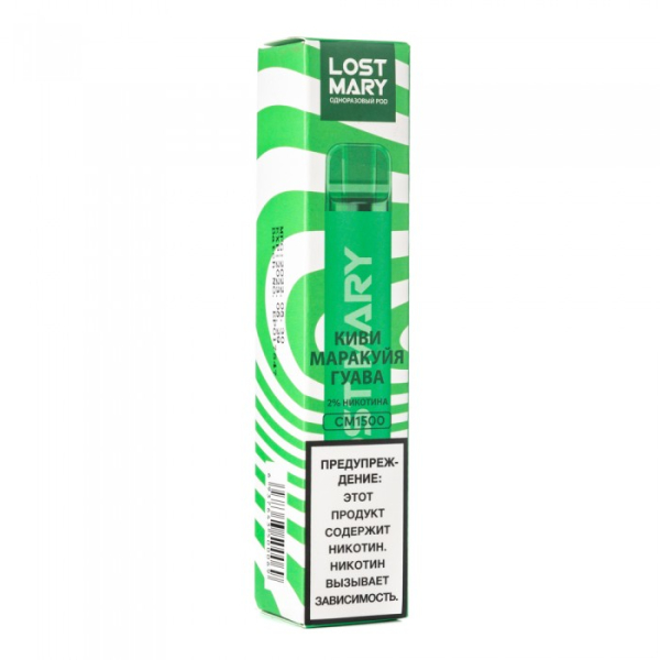 Lost Mary Kiwi Passion Fruit Guava Киви Маракуйя Гуава, 1500 тяг в Якутске