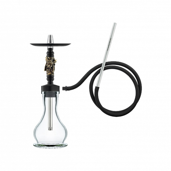 Кальян Honey Sigh Mini Dark Exclusive Samurai Серебристый (38 см) в Якутске