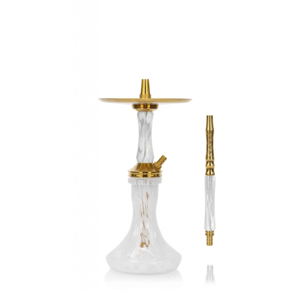 Кальян Ocean Hookah Kaif Small 2 (золотой,белый, 53 см) в Якутске