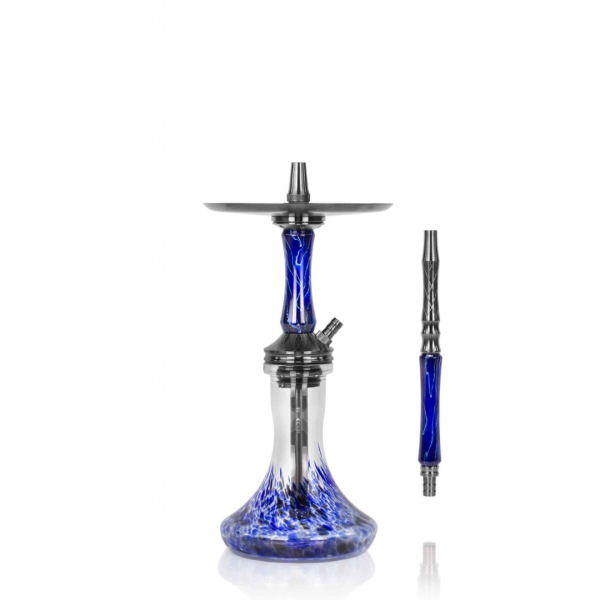 Кальян Ocean Hookah Kaif Small 2 (черный,синий, 53 см) в Якутске