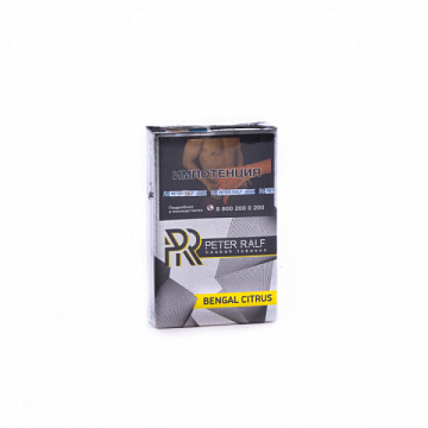 Табак Peter Ralf Bengal citrus (Лимон и Мята со Специями) 50 гр в Якутске