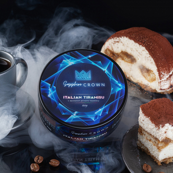 Табак Sapphire Crown Italian Tiramisu (Сливочный крем бисквит) 100 гр в Якутске