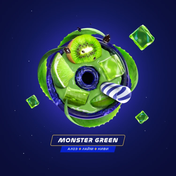 Паста Space Smoke LIGHT Mix Monster  Green (Зеленый Монстр) 30 гр в Якутске
