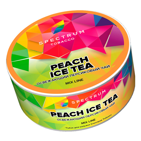 Табак Spectrum Mix Line Peach ice tea (Освежающий персиковый чай) 25 гр в Якутске