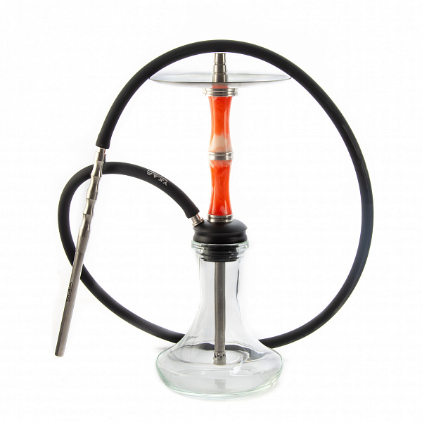 Кальян Y.K.A.P. Mini STR Pro M3 (Оранжевый,Белый, 39 см) в Якутске