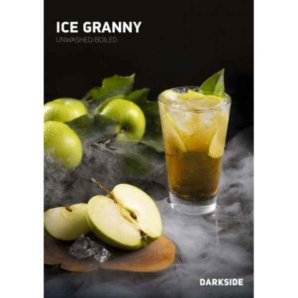 Табак Darkside Core Ice Granny (Ледяное Зеленое Яблоко) 250 гр в Якутске