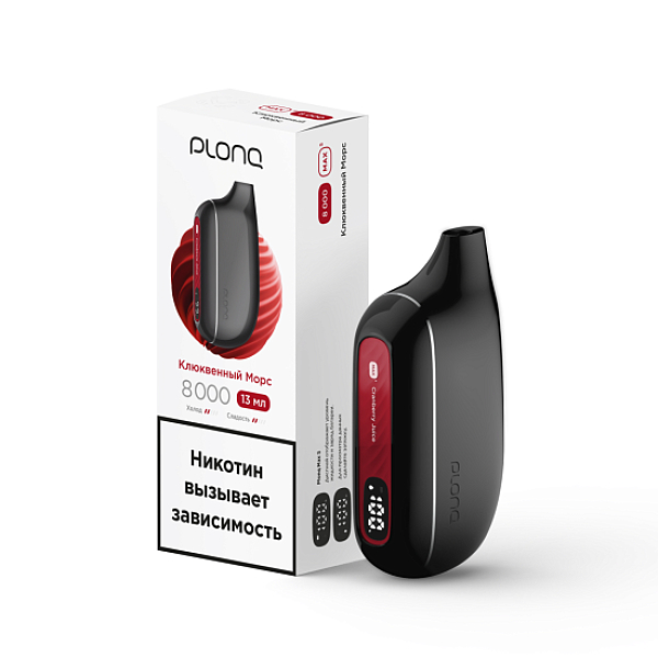 Электронка Plonq Max S 8000 Клюквенный Морс в Якутске