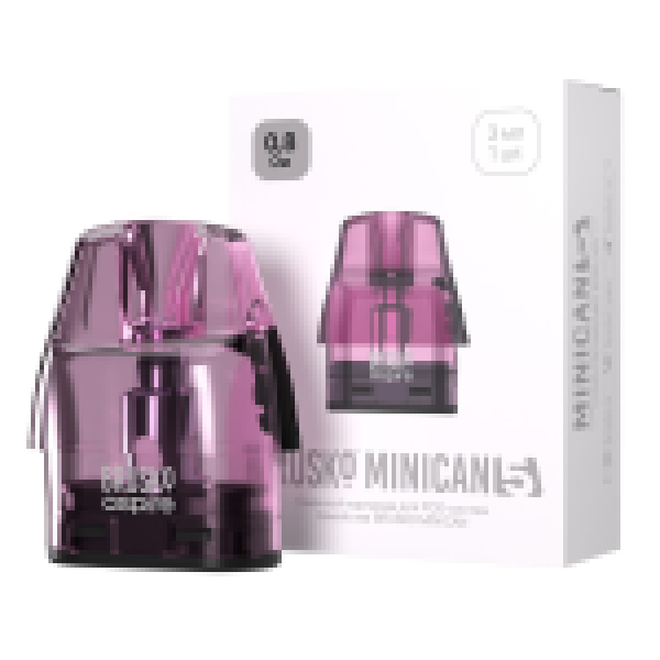 Картридж Brusko Minican 5 3 Мл 08 Ом Розовый Pink Упак. 1 Шт. в Якутске