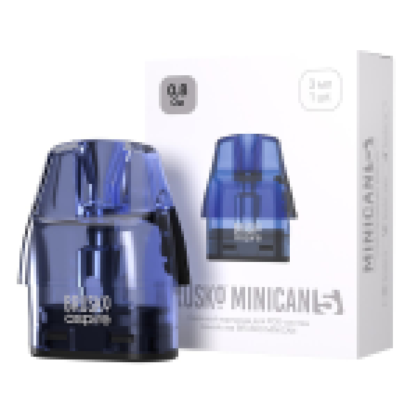 Картридж Brusko Minican 5 3 Мл 08 Ом Синий Blue Упак. 1 Шт. в Якутске