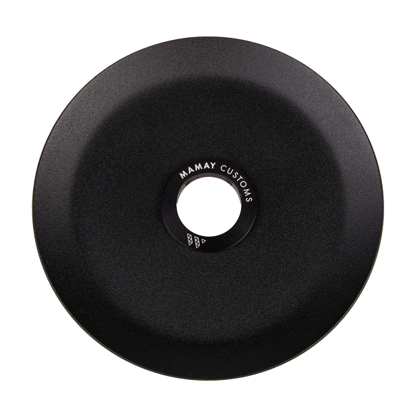 Кальян Mamay Customs Coilover Big Anod Золотой Сплеш Чёрный в Якутске