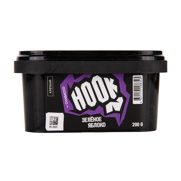 Табак Hook Зелёное Яблоко 200 грамм в Якутске