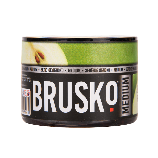 Бестабачная смесь Brusko Зелёное Яблоко 50 грамм в Якутске