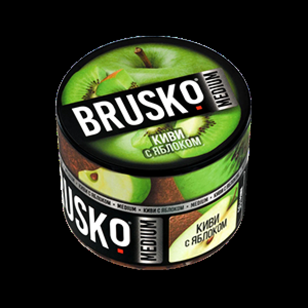 Бестабачная смесь Brusko Киви С   Яблоком 50 грамм в Якутске