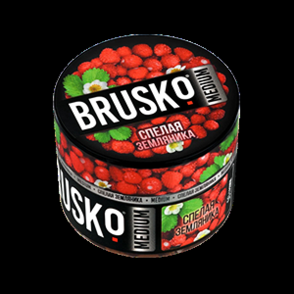 Бестабачная смесь Brusko Спелая Земляника 50 грамм в Якутске
