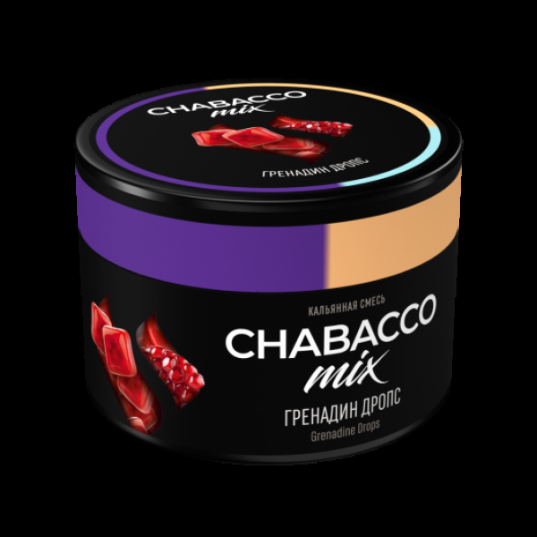 Смесь Chabacco Mix Grenadine Drops Гренадин Дропс  Medium 40 грамм в Якутске
