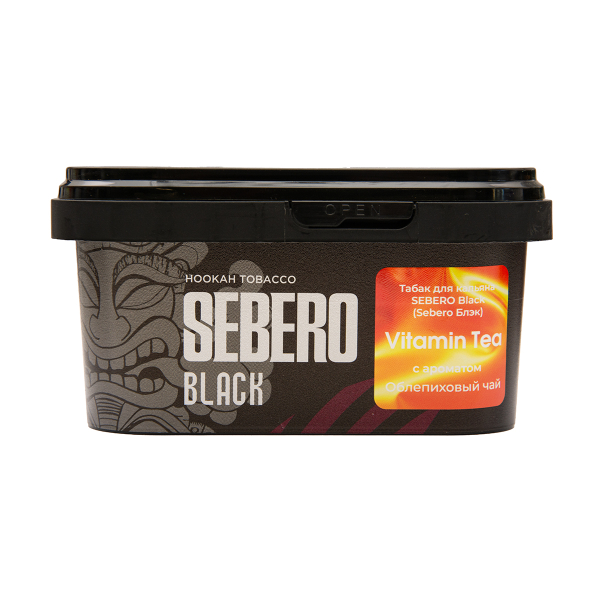 Табак Sebero Black Vitamin Tea Облепиховый Чай 200 грамм в Якутске