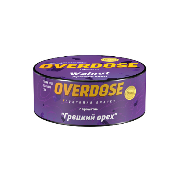 Табак Overdose Walnut 25 грамм в Якутске