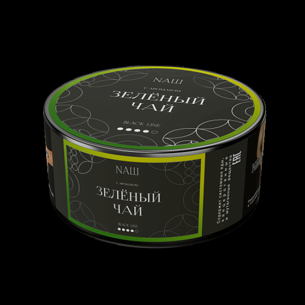 Табак Nаш Black Зелёный Чай 100 грамм в Якутске
