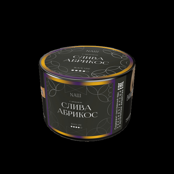 Табак Nаш Black Слива Абрикос 40 грамм в Якутске