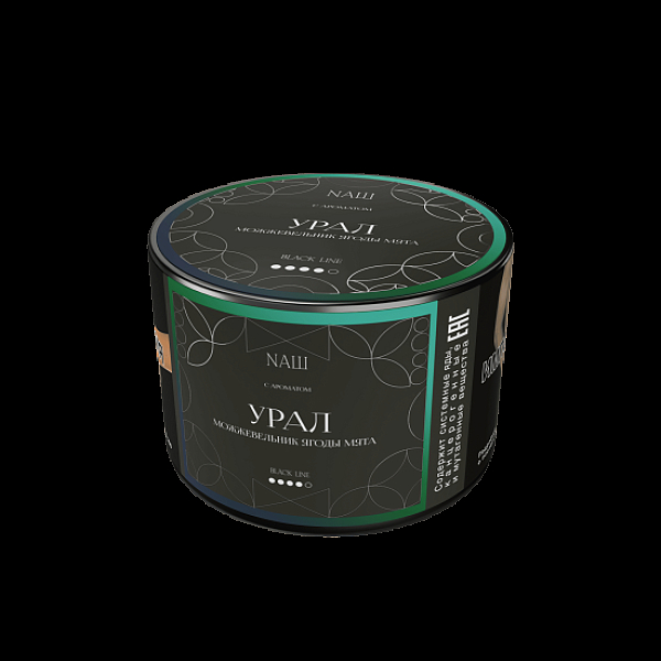 Табак Nаш Black Урал Можжевельник Ягоды Мята 40 грамм в Якутске