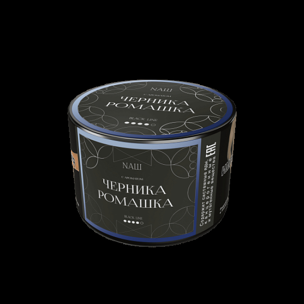 Табак Nаш Black Черника Ромашка 40 грамм в Якутске