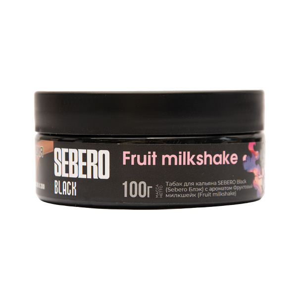 Табак Sebero Black Fruit Milkshake 100 грамм в Якутске