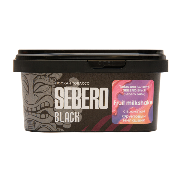 Табак Sebero Black Fruit Milkshake 200 грамм в Якутске