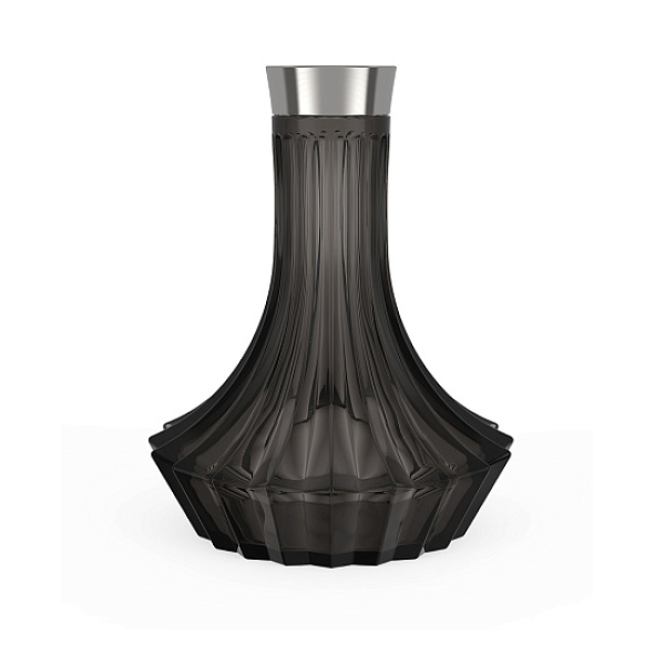 Колба Alpha Hookah Craft Twistlock На Резьбе Тонированная  Silver в Якутске