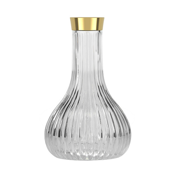 Колба Alpha Hookah Drop Twistlock На Резьбе Прозрачная  Gold в Якутске