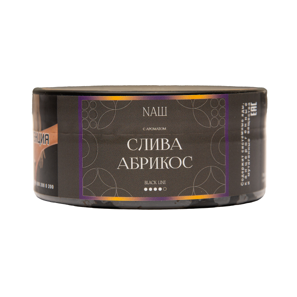 Табак NАШ Black Слива Абрикос 100 грамм в Якутске