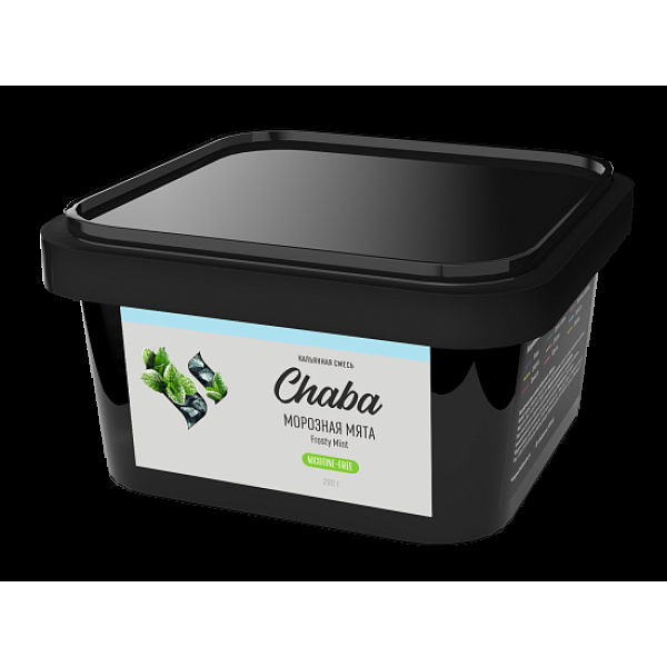 Безникотиновая смесь Chaba Frosty Mint Морозная Мята 200 грамм в Якутске
