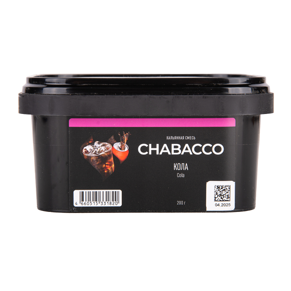 Бестабачная смесь Chabacco Medium Cola 200 грамм в Якутске