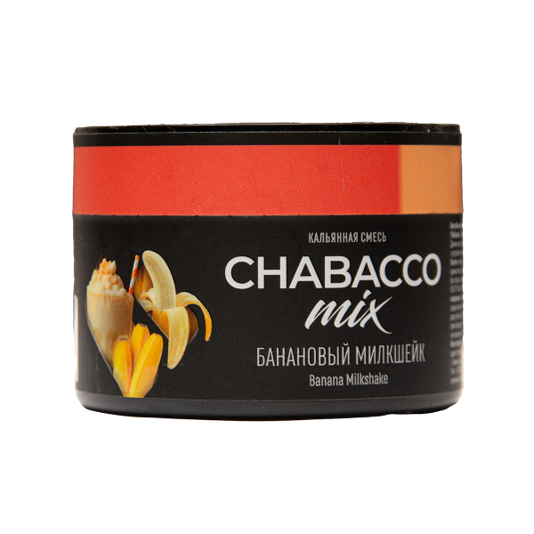 Бестабачная смесь Chabacco Medium Mix Banana Milkshake Medium 40 грамм в Якутске