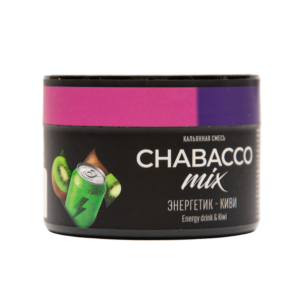 Бестабачная смесь Chabacco Medium Mix Energy Drink & Kiwi 40 грамм в Якутске