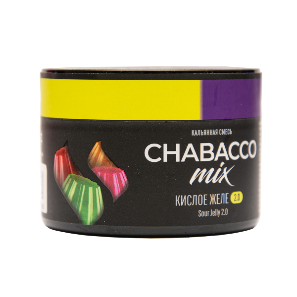 Бестабачная смесь Chabacco Mix Medium Sour Jelly 2.0 50 грамм в Якутске