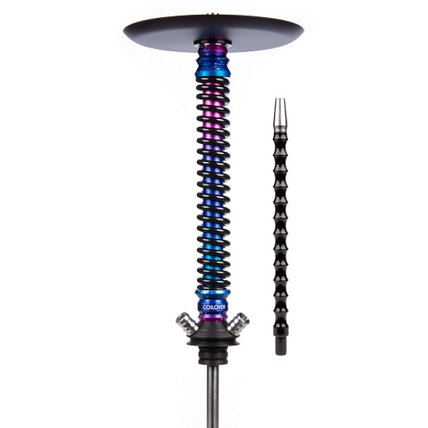 Кальян Mamay Customs Coilover Big Anod Blue Space Черный Глянец в Якутске