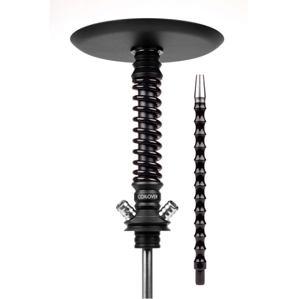 Кальян Mamay Customs Coilovers Mini Base Черный Матовый Черный Глянец в Якутске