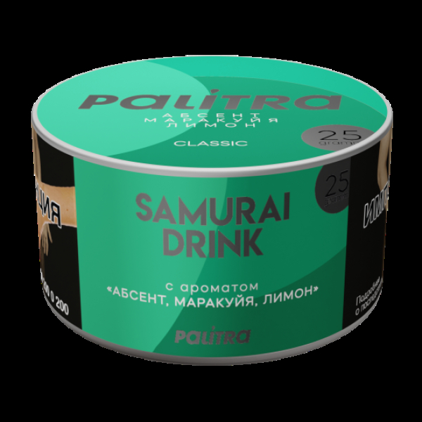 Табак Palitra Samurai Drink Напиток Самурая 25 грамм в Якутске