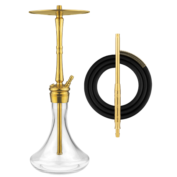 Кальян Hoob Go Pro Gold Фурнитура Gold Prima Быстросъёмное Блюдце в Якутске