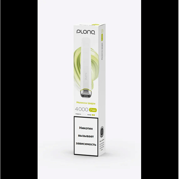 Электронка Plonq Plus Pro 4000 Мелиcса Цедра 4000 затяжек в Якутске