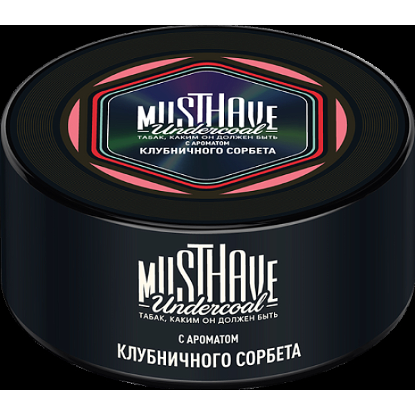 Табак Must Have С Ароматом Клубничный Сорбет 125 грамм в Якутске