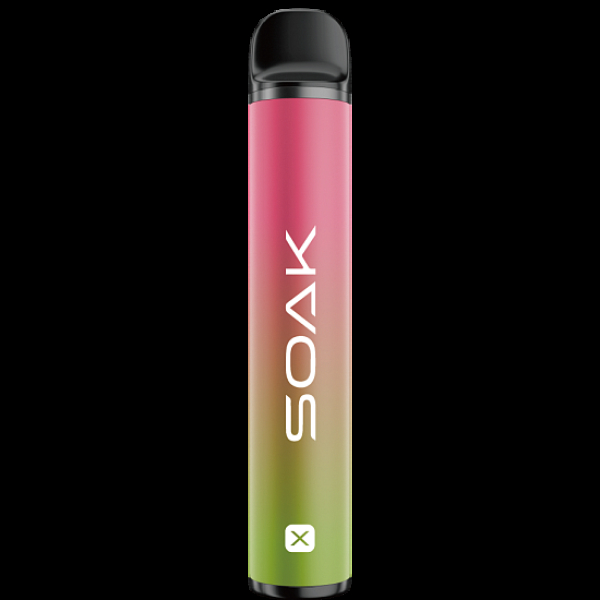 Электронка Soak X Raspberry Soda Малиновая Газировка 2200 затяжек в Якутске